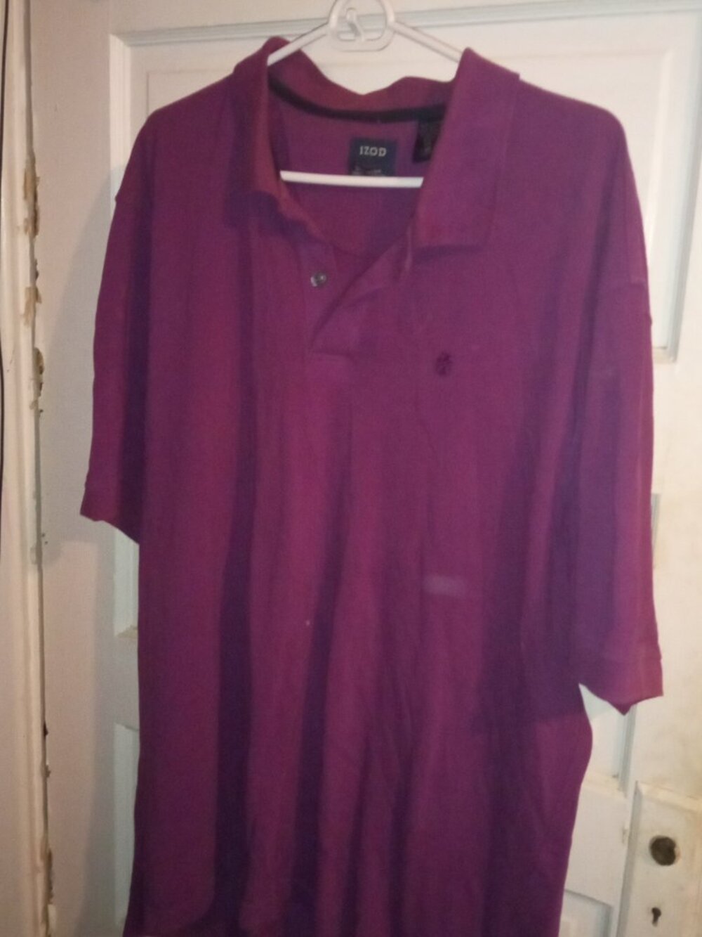 MENS PURPLE POLO SHIRT 2XL FOR TALL MAN